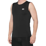 100% Basecamp Sleeveless Jersey - Black - Small [MPN: 40046-00000]