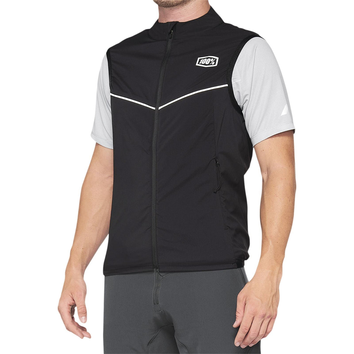 100% Corridor Vest - Black - Medium [MPN: 40043-00001]