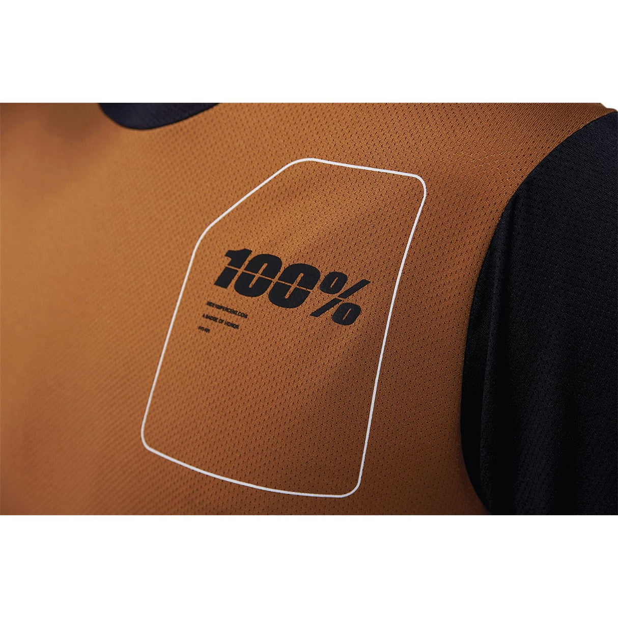 100% Ridecamp Jersey - Terracotta/Black - Small [MPN: 40027-00015]