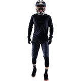 100% Ridecamp Jersey - Long-Sleeve - Black/Charcoal - XL [MPN: 40028-00003]