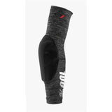 100% Teratec Elbow Guards Grey Heather/Black, Medium [MPN: 90130-303-11]