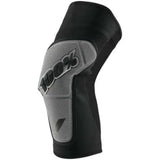 100% Ridecamp Knee Guards Black/Grey, Medium [MPN: 90240-057-11]