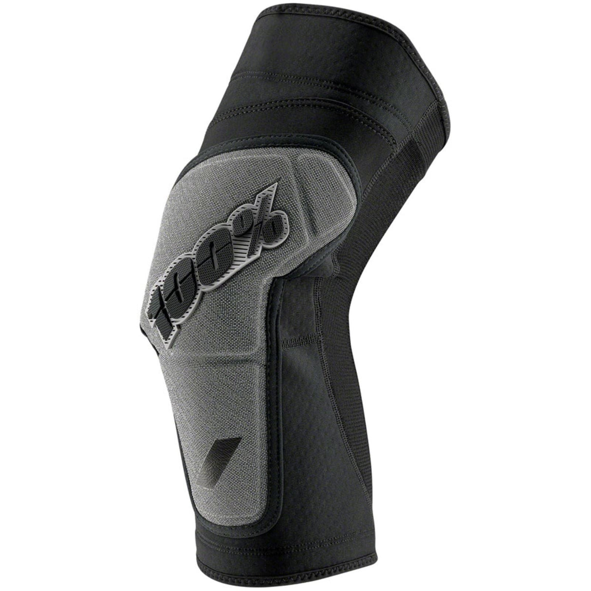 100% Ridecamp Knee Guards Black/Grey, Medium [MPN: 90240-057-11]