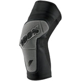 100% Ridecamp Knee Guards Black/Grey, Medium [MPN: 90240-057-11]