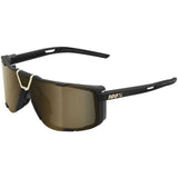 100% Eastcraft Sunglasses - Soft Tact Black - Gold Mirror Lens [MPN: 61045-258-01]
