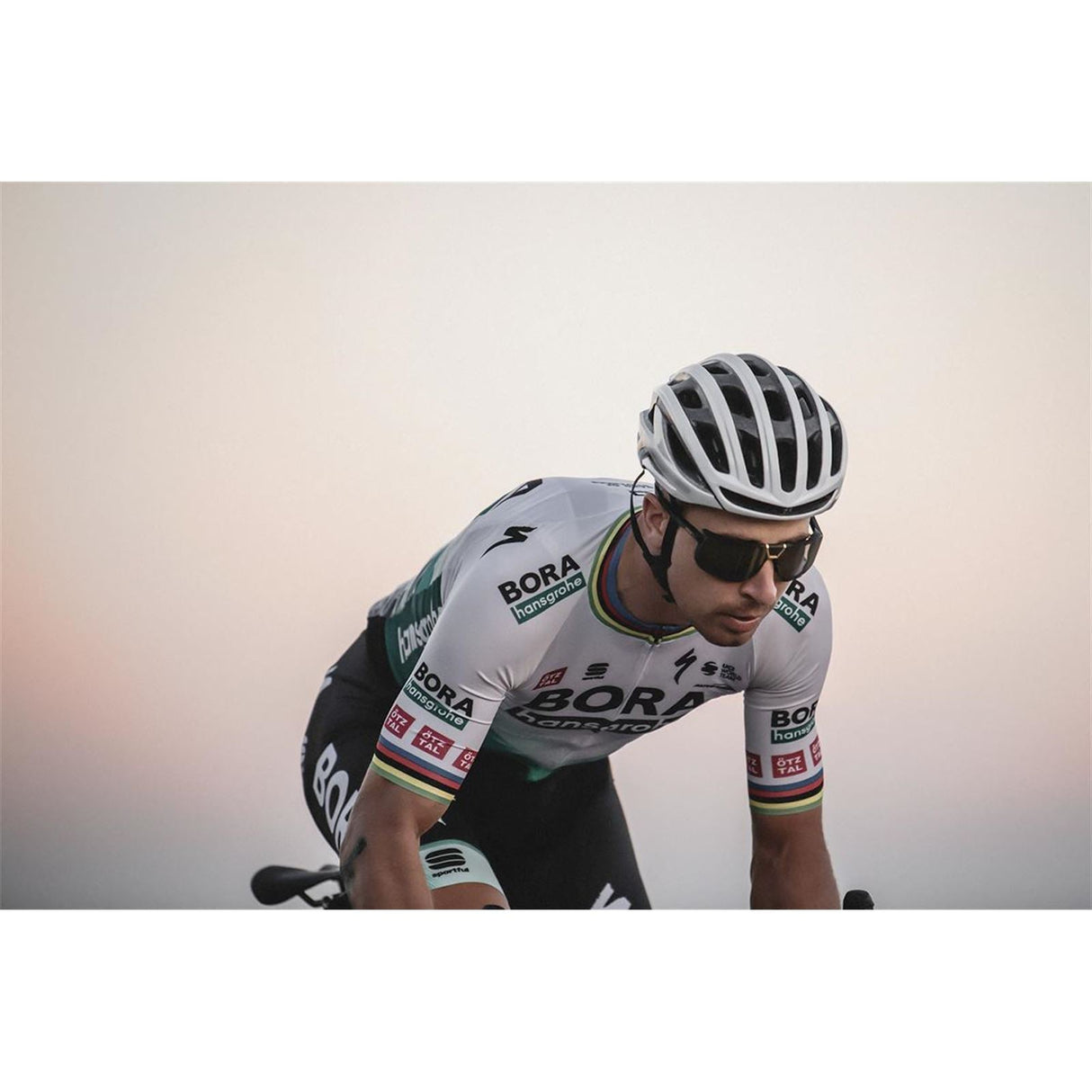 100% Eastcraft Sunglasses - Soft Tact Black - Gold Mirror Lens [MPN: 61045-258-01]