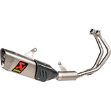 Akrapovic Exhaust System - Racing Line - Titanium for 2022-2024 Yamaha YZF-R7 [MPN: S-Y7R12-APT]