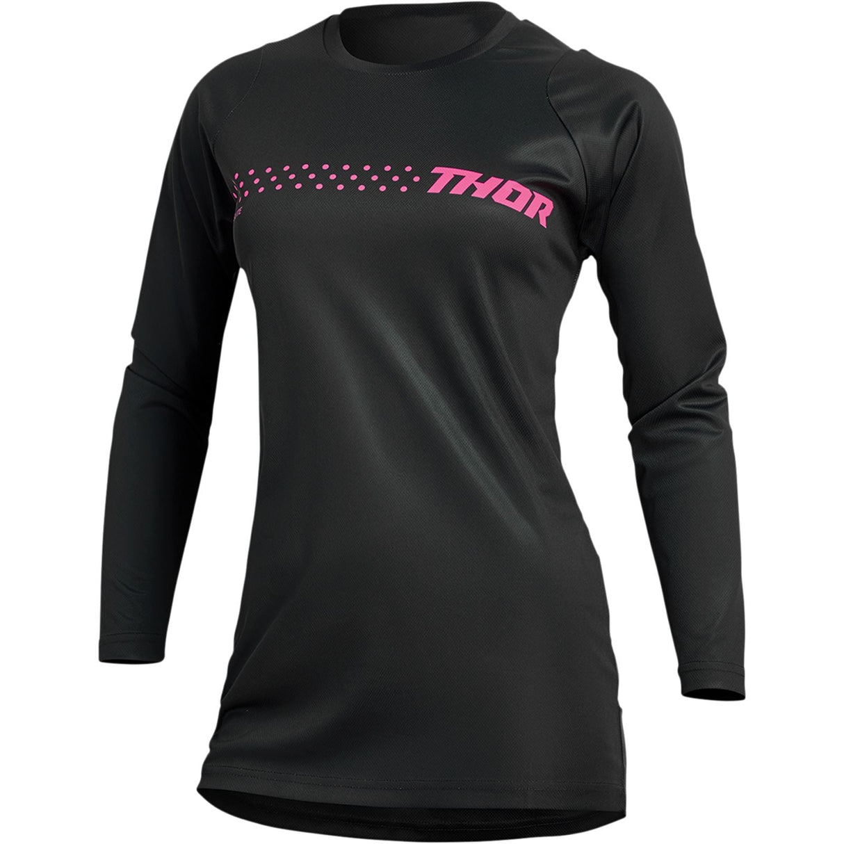 Thor Women's Sector Minimal Jersey - Black and Pink - XS 2911-0247