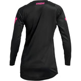 Thor Women's Sector Minimal Jersey - Black and Pink - XS 2911-0247
