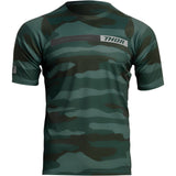 Thor Assist Jersey - Short-Sleeve - Camo Green - XS [MPN: 5020-0019]