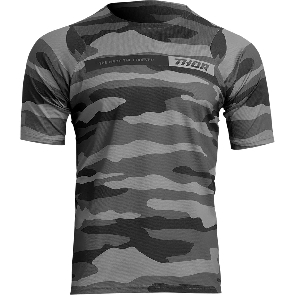 Thor Assist Jersey - Short-Sleeve - Camo Gray - Large 5020-0028