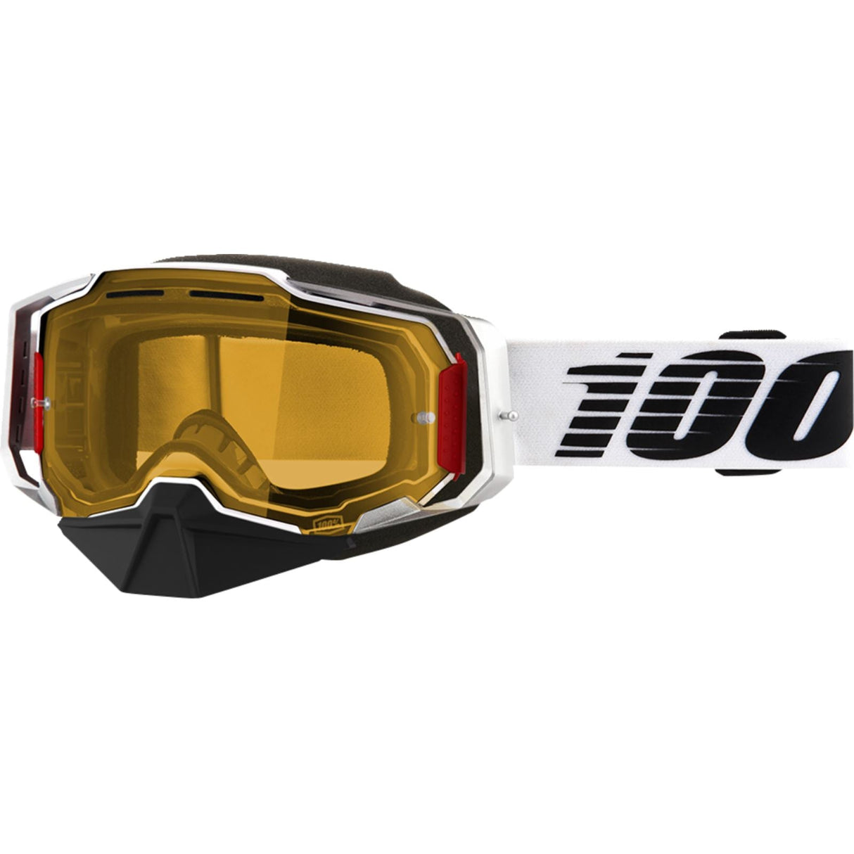 100% Armega Snow Goggles - Lightsaber - Yellow Lens [MPN: 50007-00002]