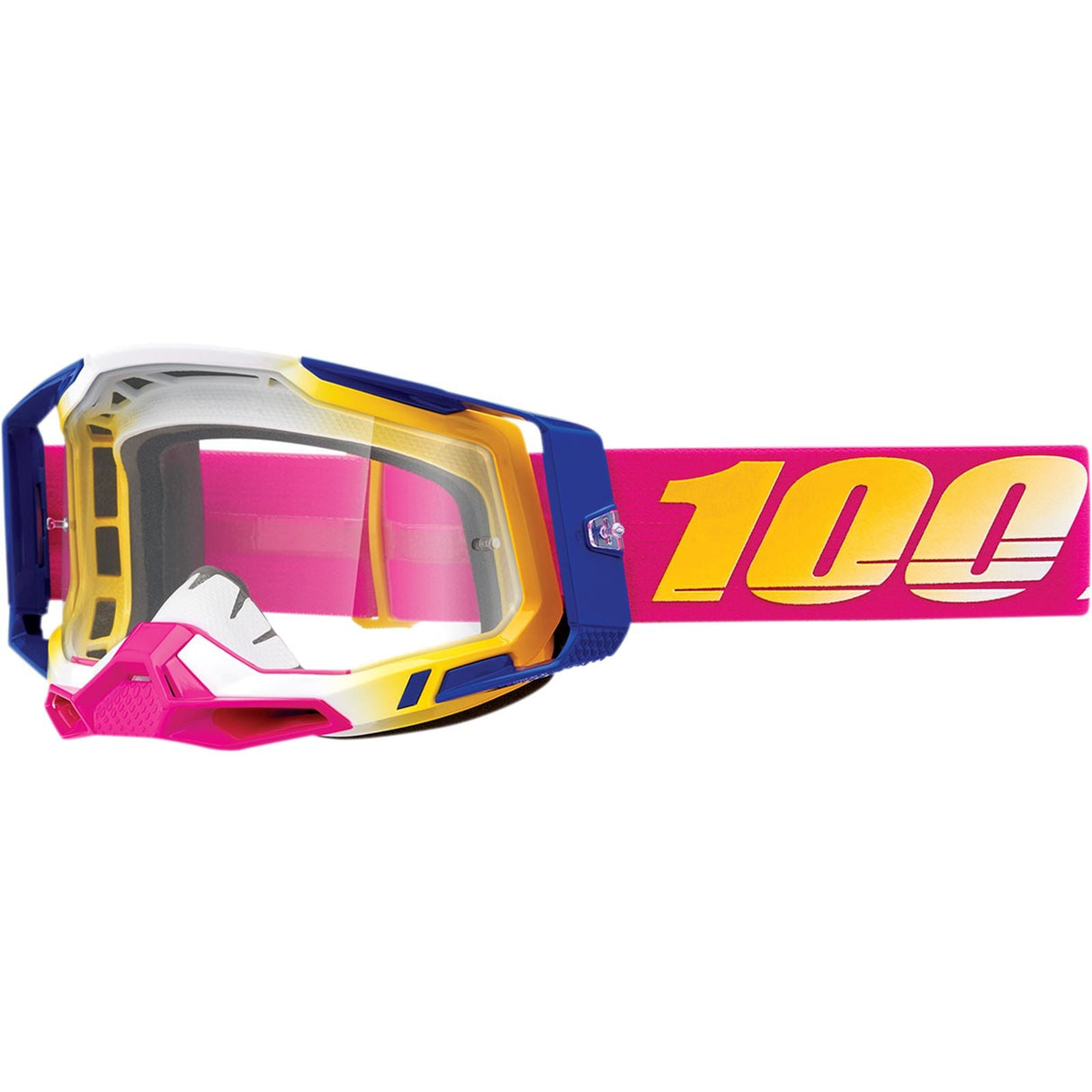 100% Racecraft 2 Goggles - Mission - Clear [MPN: 50009-00012]