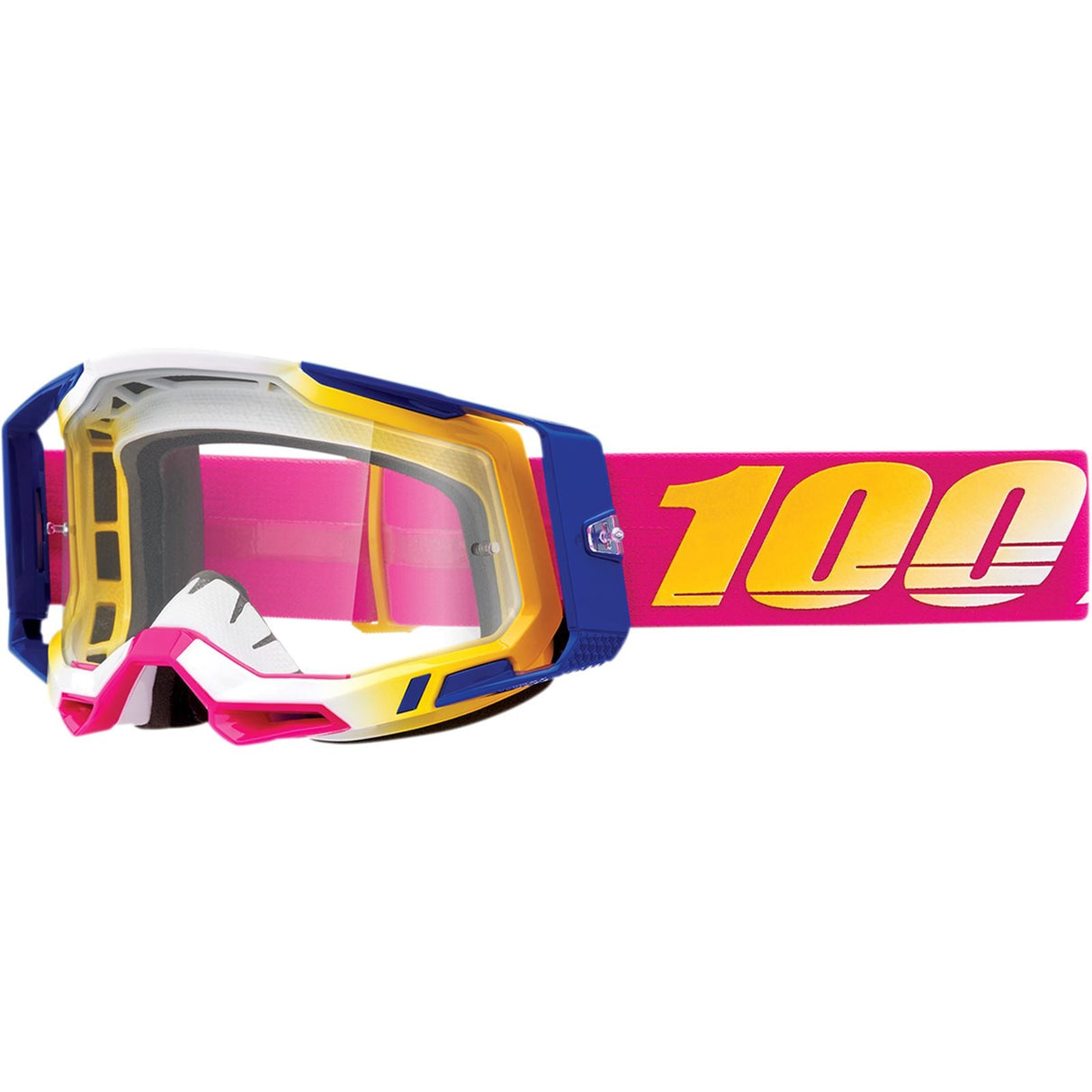 100% Racecraft 2 Goggles - Mission - Clear [MPN: 50009-00012]