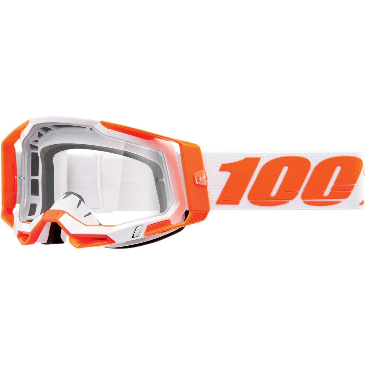 100% Racecraft 2 Goggles - Orange - Clear [MPN: 50009-00013]