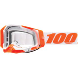 100% Racecraft 2 Goggles - Orange - Clear [MPN: 50009-00013]