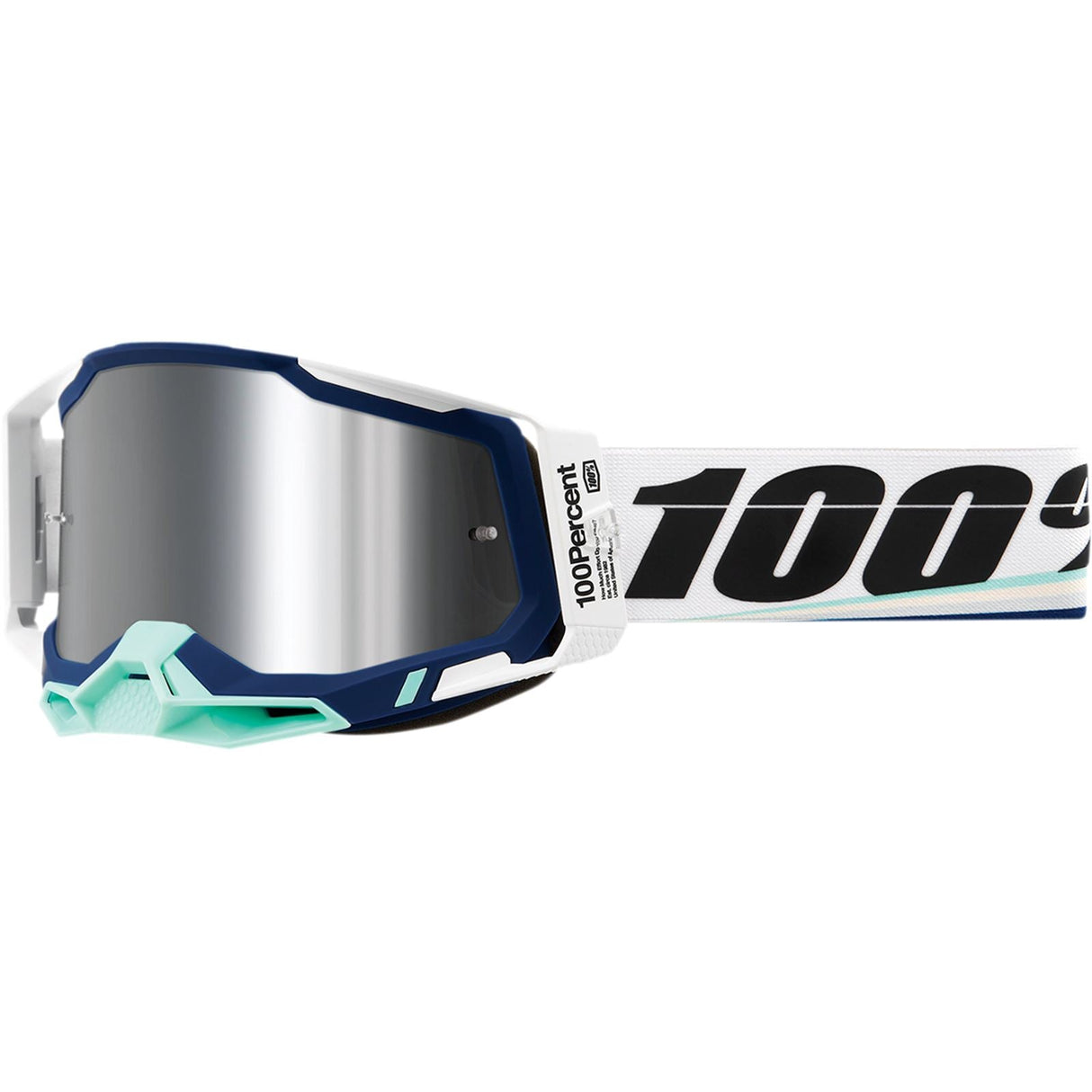 100% Racecraft 2 Goggles - Arsham - Silver Mirror [MPN: 50010-00011]