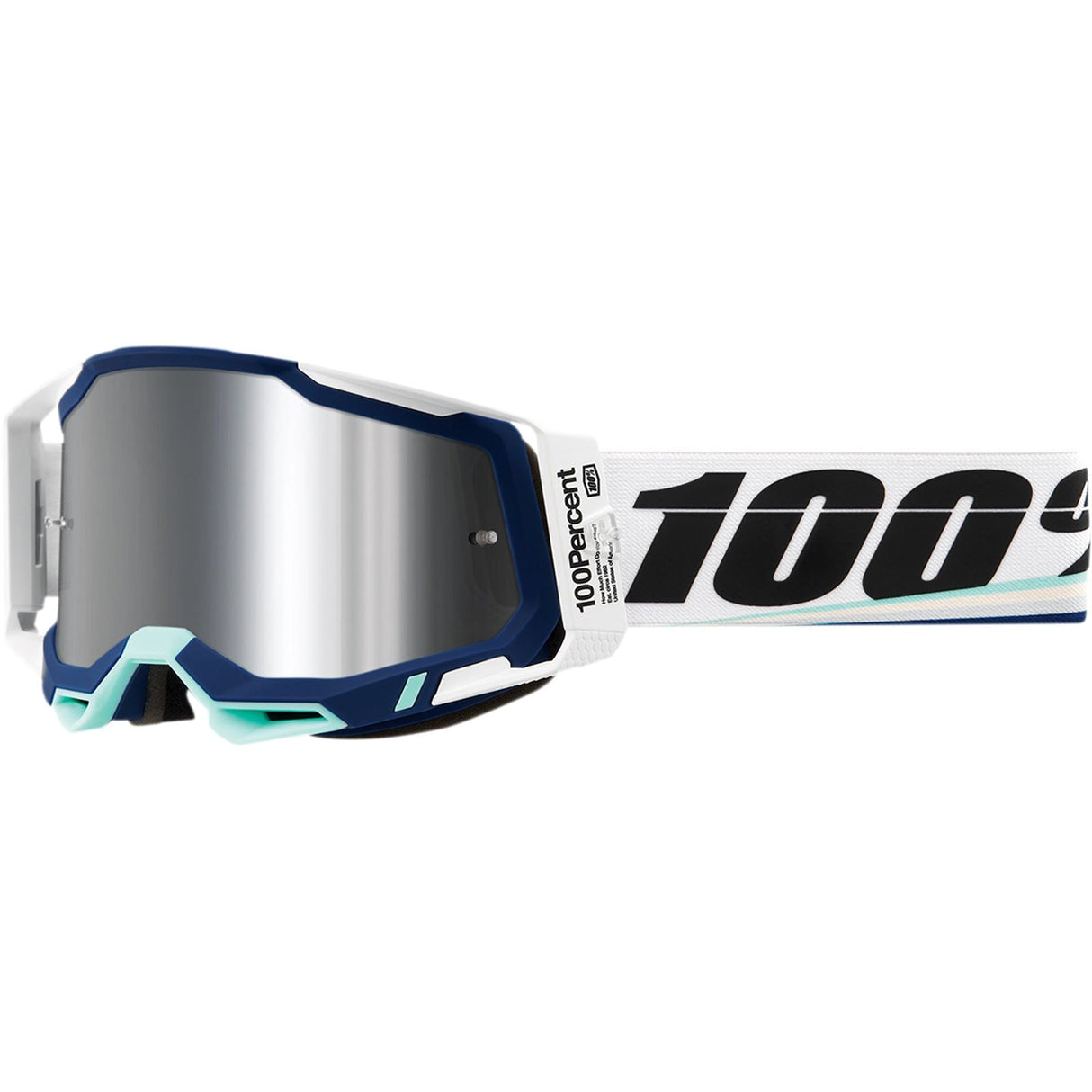 100% Racecraft 2 Goggles - Arsham - Silver Mirror [MPN: 50010-00011]