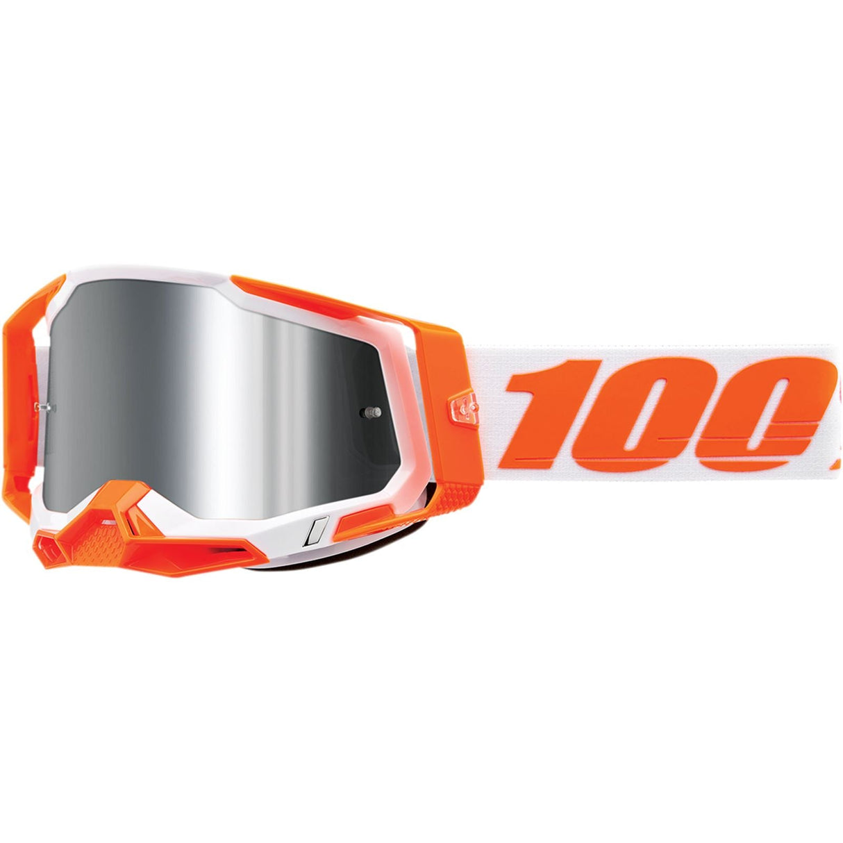 100% Racecraft 2 Goggles - Orange - Silver Flash Mirror [MPN: 50010-00013]