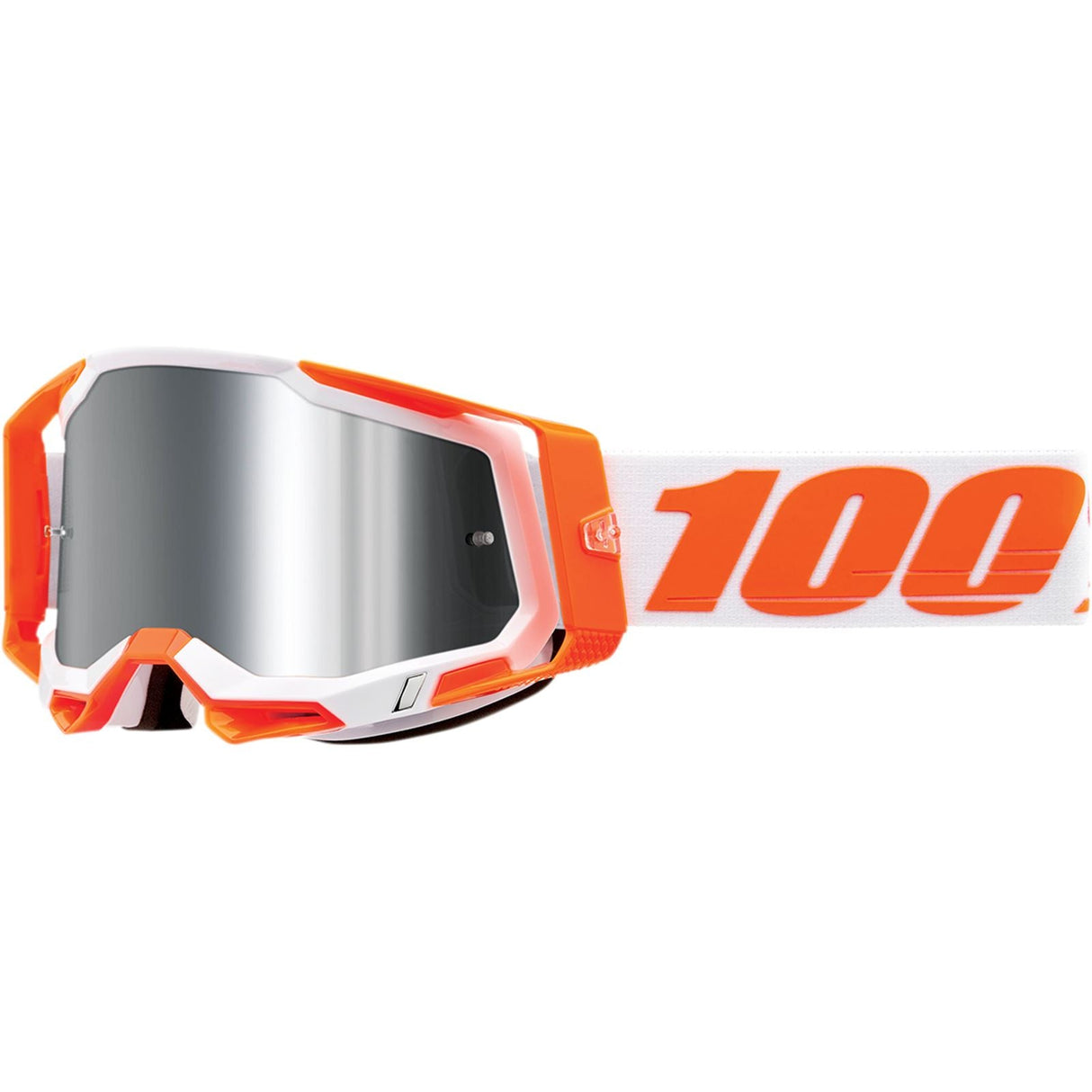 100% Racecraft 2 Goggles - Orange - Silver Flash Mirror [MPN: 50010-00013]