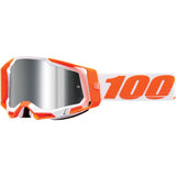 100% Racecraft 2 Goggles - Orange - Silver Flash Mirror [MPN: 50010-00013]