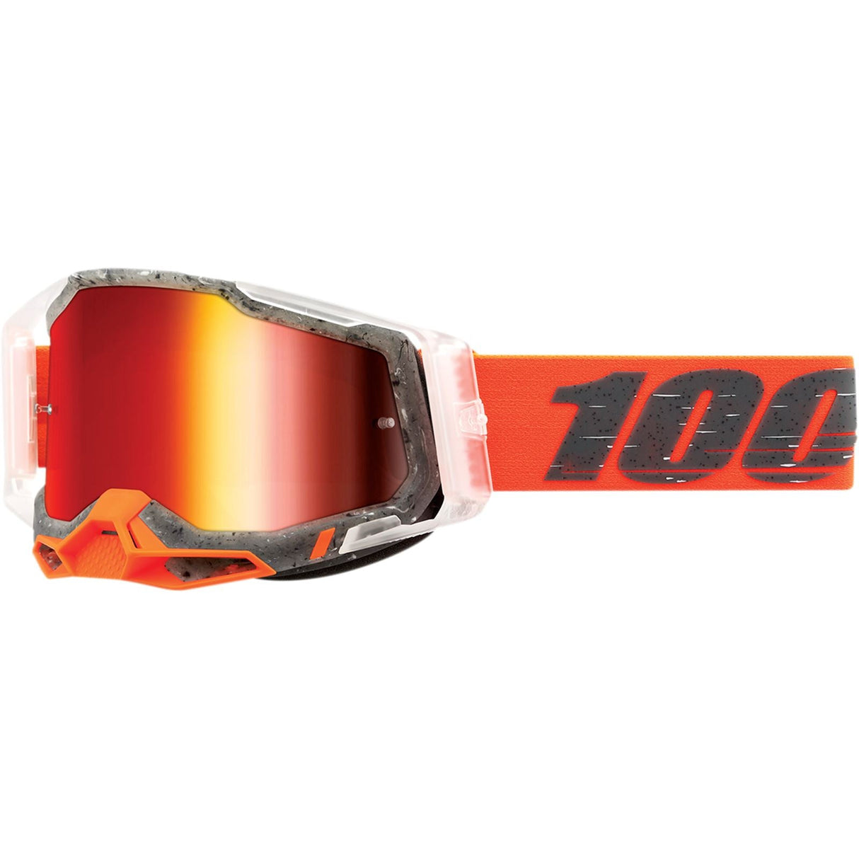 100% Racecraft 2 Goggles - Schrute - Red Mirror [MPN: 50010-00014]