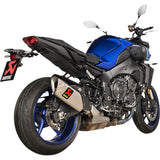 Akrapovic Slip-On Line Muffler - Titanium for 2022-2024 Yamaha	MT-10 [MPN: S-Y10SO20-HAPLT]