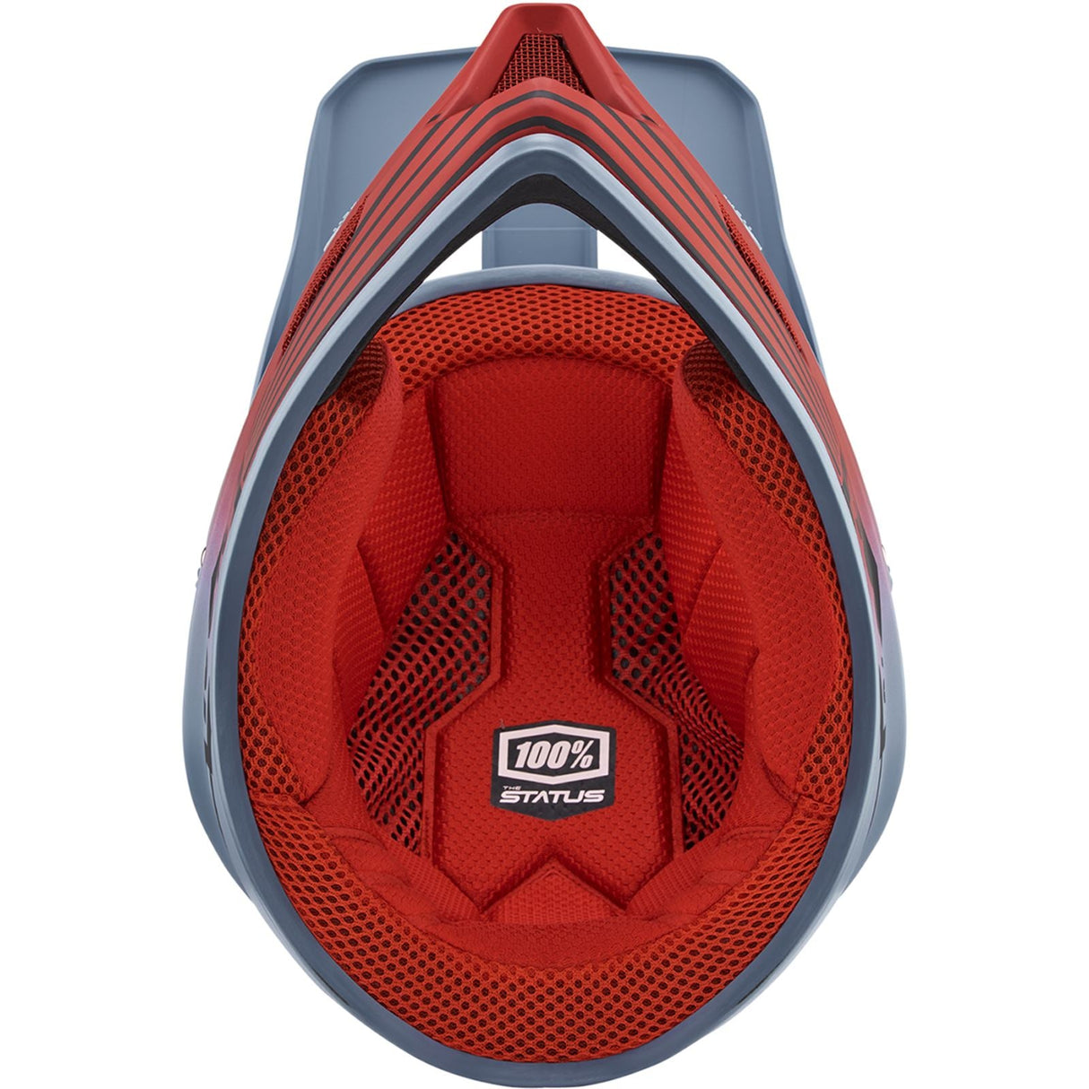 100% Status Helmet - Caltec/Gray - Medium [MPN: 80010-00009]