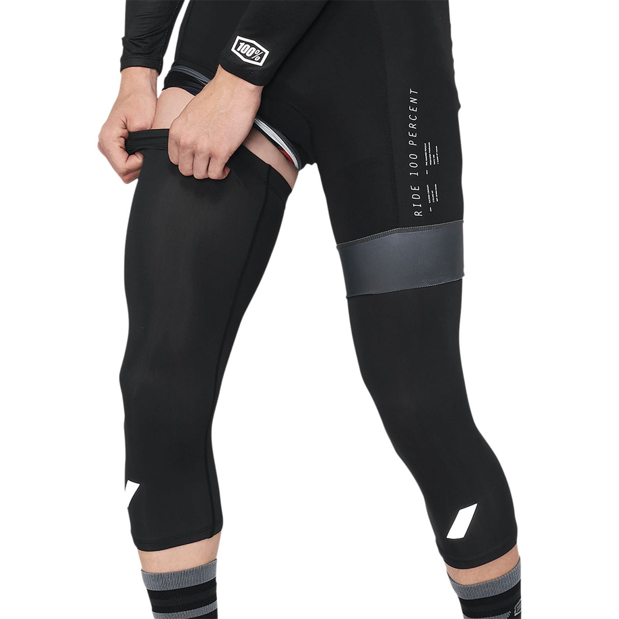 100% Exceeda Knee Sleeves - Black - XL [MPN: 40056-00003]