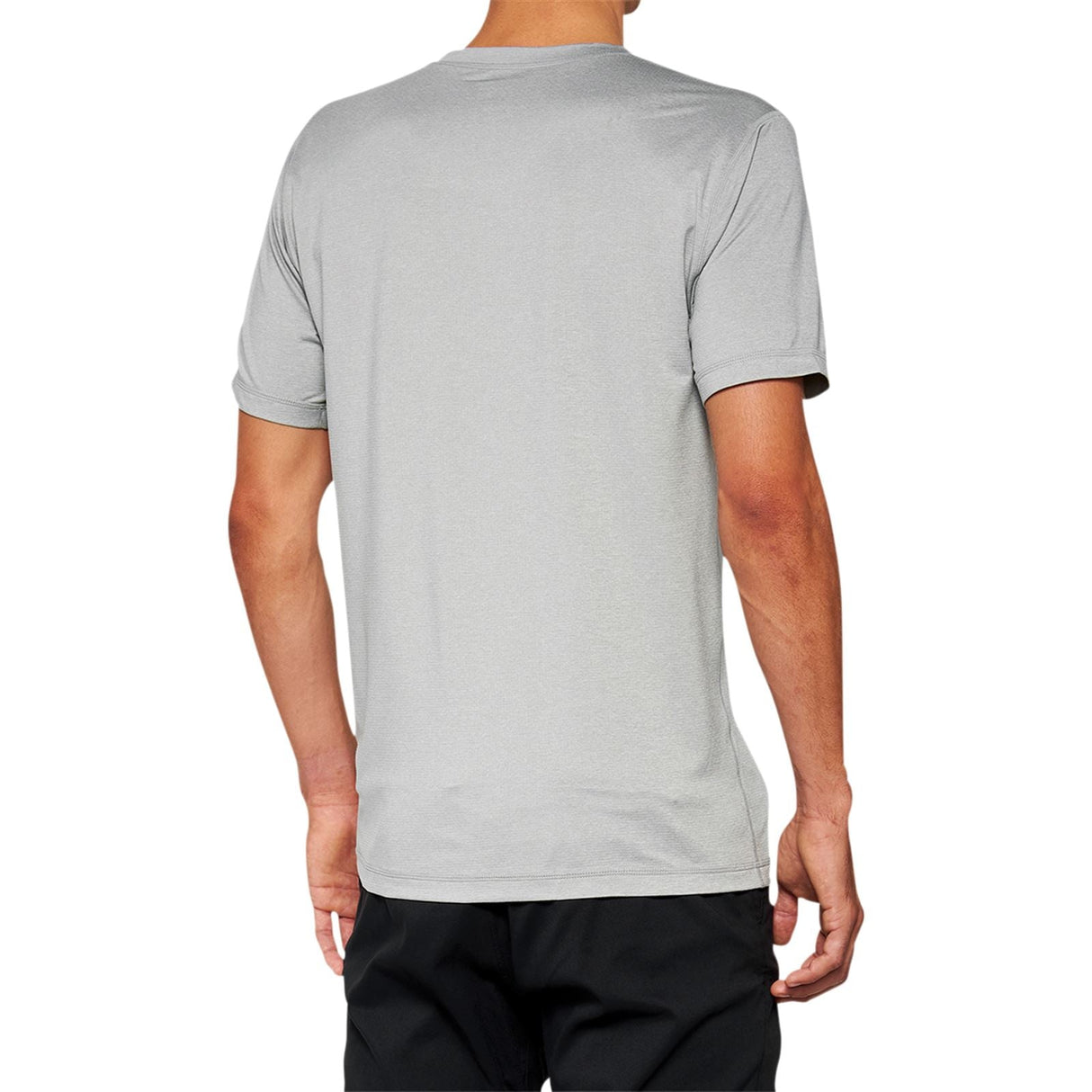 100% Mission Athletic T-Shirt - Gray - Large [MPN: 20014-00007]