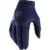 100% Women's Ridecamp Gloves - Navy/Slate Blue