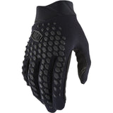 100% Geomatic Gloves - Black/Charcoal - Small [MPN: 10026-00000]