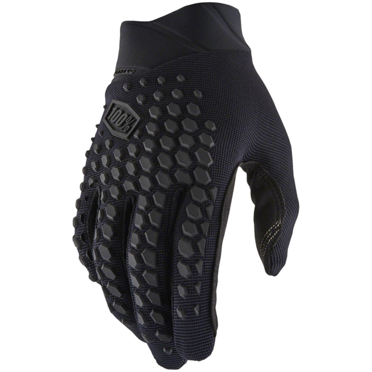 100% Geomatic Gloves - Black/Charcoal - Small [MPN: 10026-00000]