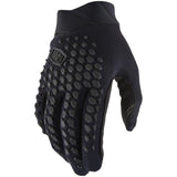 100% Geomatic Gloves - Black/Charcoal - Small [MPN: 10026-00000]