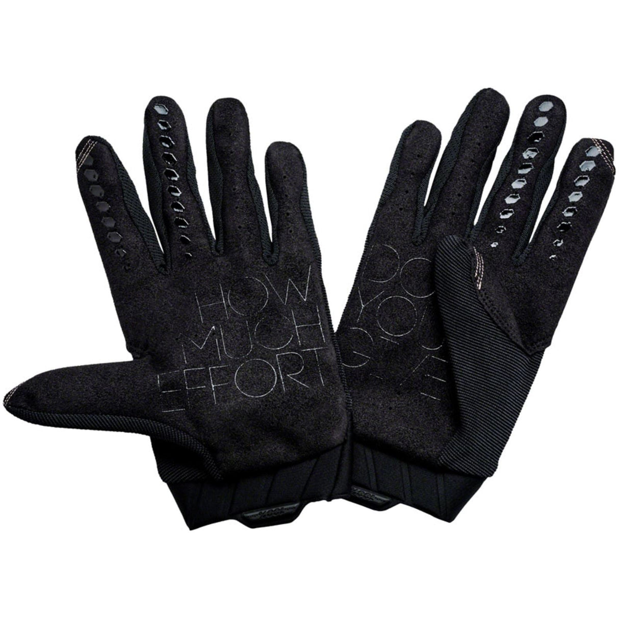 100% Geomatic Gloves - Black/Charcoal - Small [MPN: 10026-00000]