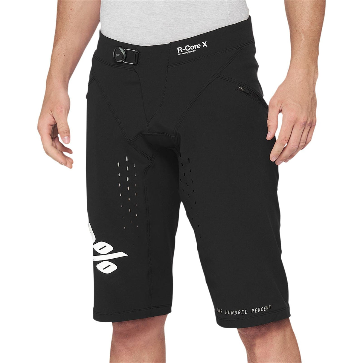 100% R-Core-X Shorts - Black - US 36 [MPN: 40002-00004]