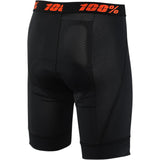 100% Youth Crux Liner Shorts - Black - Size 28 [MPN: 40049-00003]