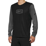 100% Airmatic Long-Sleeve Jersey - Black - Medium [MPN: 40019-00001]