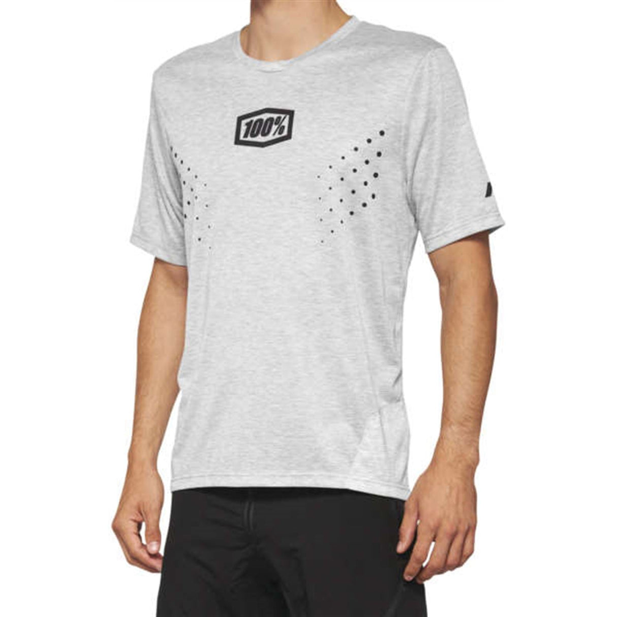 100% Airmatic Mesh Jersey - Short-Sleeve - Gray - Medium [MPN: 40016-00006]