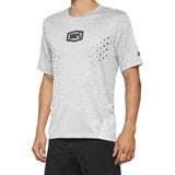 100% Airmatic Mesh Jersey - Short-Sleeve - Gray - Medium [MPN: 40016-00006]