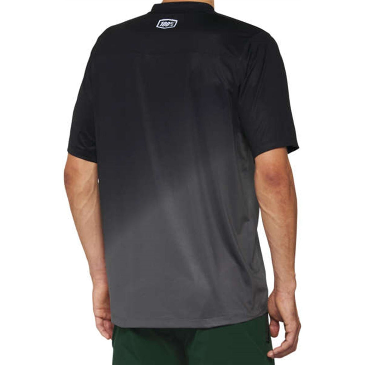 100% Celium Jersey - Short-Sleeve - Black/Charcoal - Small [MPN: 40011-00000]