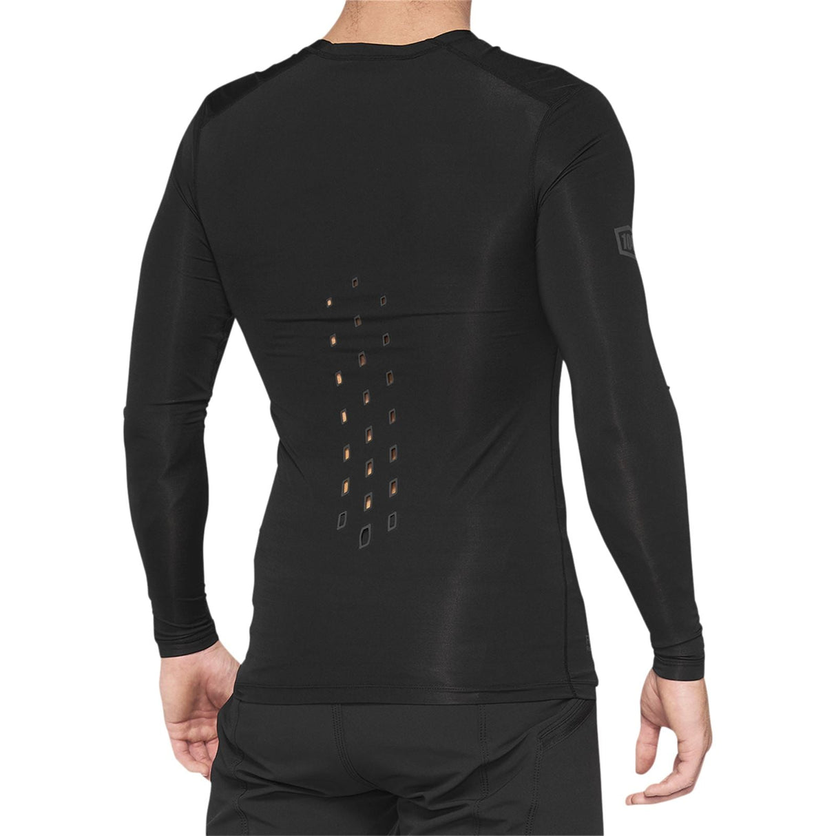 100% R-Core Concept Long-Sleeve Jersey - Black - Medium [MPN: 40004-00001]