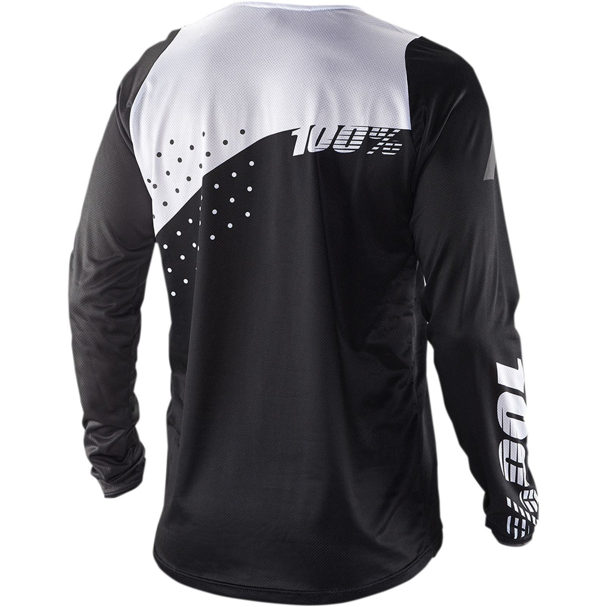 100% R-Core Long-Sleeve Jersey - Black/White - Large [MPN: 40005-00012]