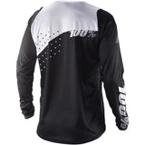 100% R-Core Long-Sleeve Jersey - Black/White - Large [MPN: 40005-00012]