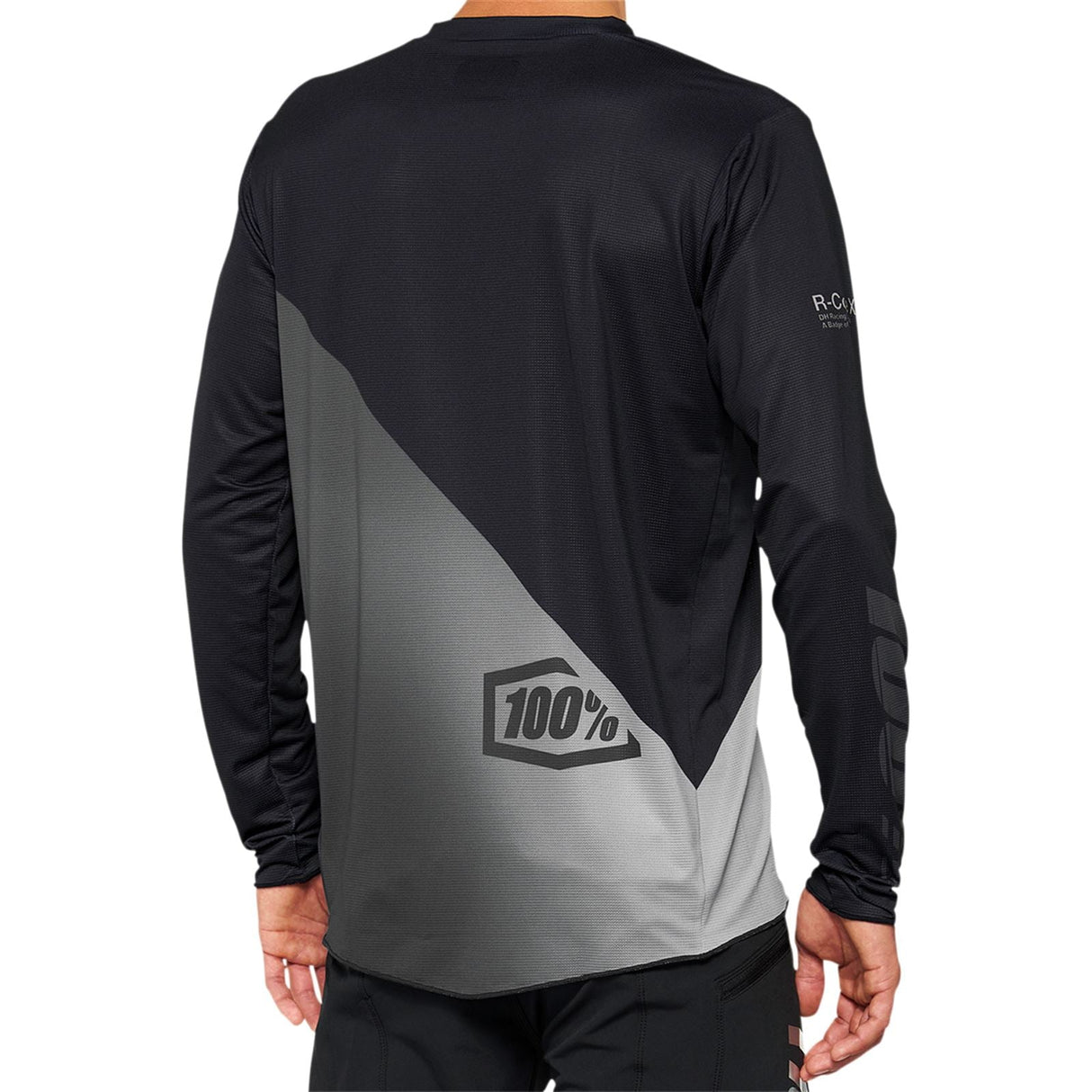 100% R-Core-X Long-Sleeve Jersey - Black/Gray - 2XL [MPN: 40000-00004]