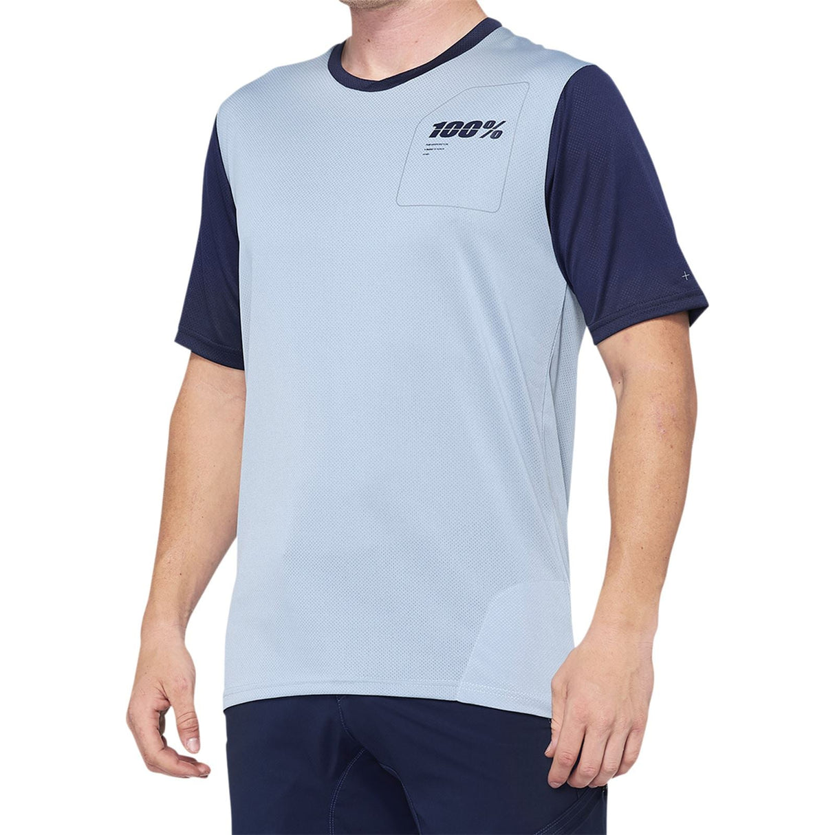 100% Ridecamp Jersey - Short-Sleeve - Blue/Navy - XL [MPN: 40027-00013]