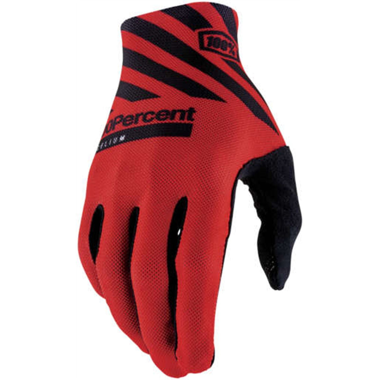 100% Men's Celium Gloves - Red/Black [MPN: 10007-00015]