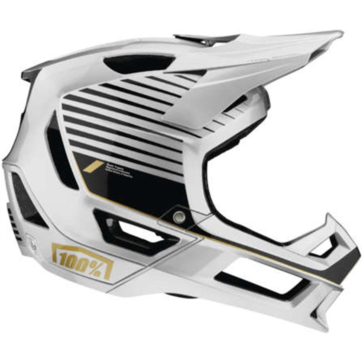 100% Trajecta Helmet - Fidlock - Ranelagh - Silver - Large [MPN: 80003-00015]