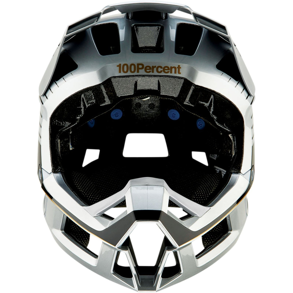 100% Trajecta Helmet - Fidlock - Ranelagh - Silver - Large [MPN: 80003-00015]