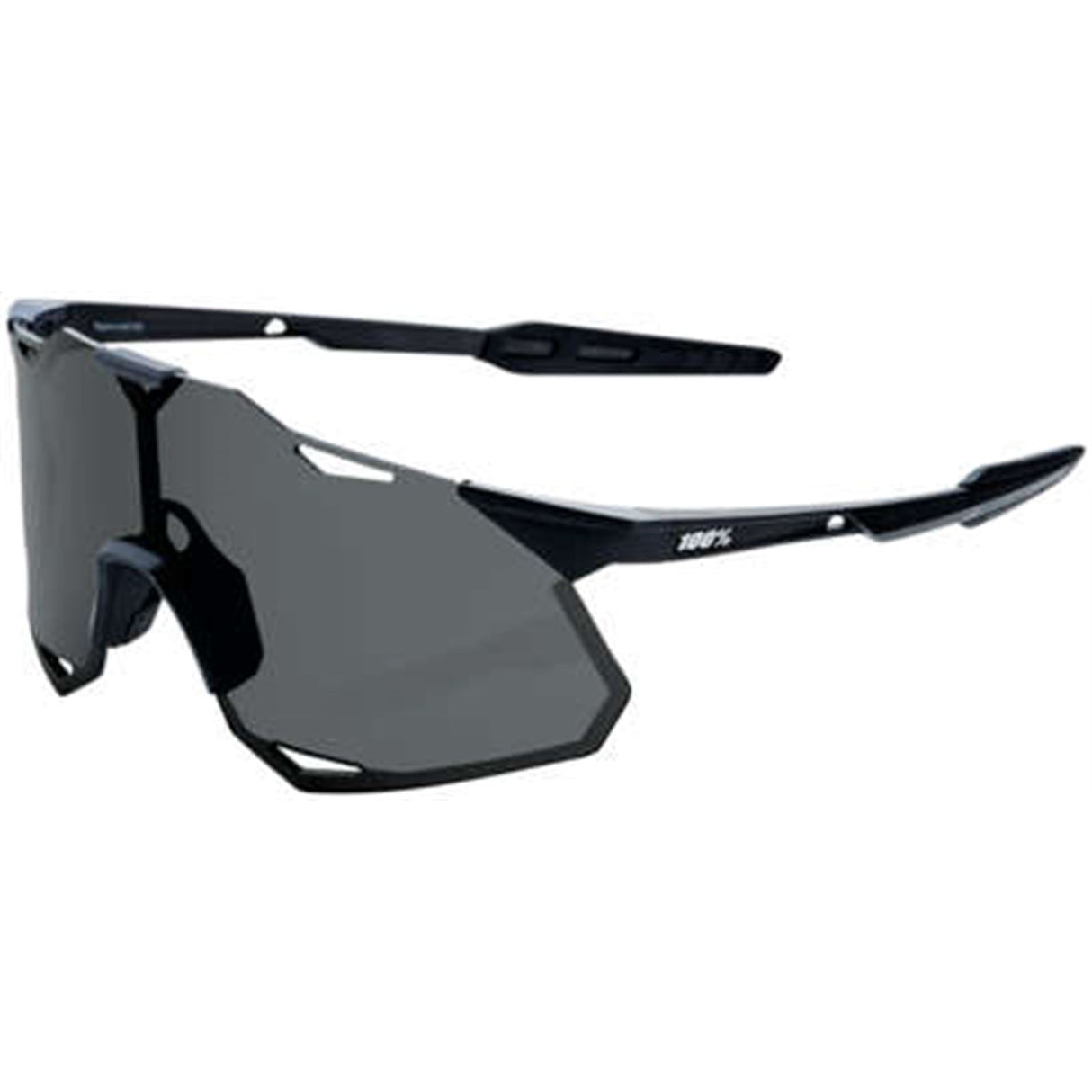 100% Hypercraft XS Sunglasses Matte Black with Smoke Lens [MPN: 60002-00002]
